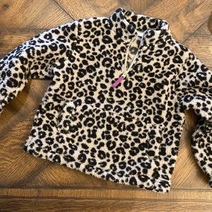 Gap sweater pull over zip